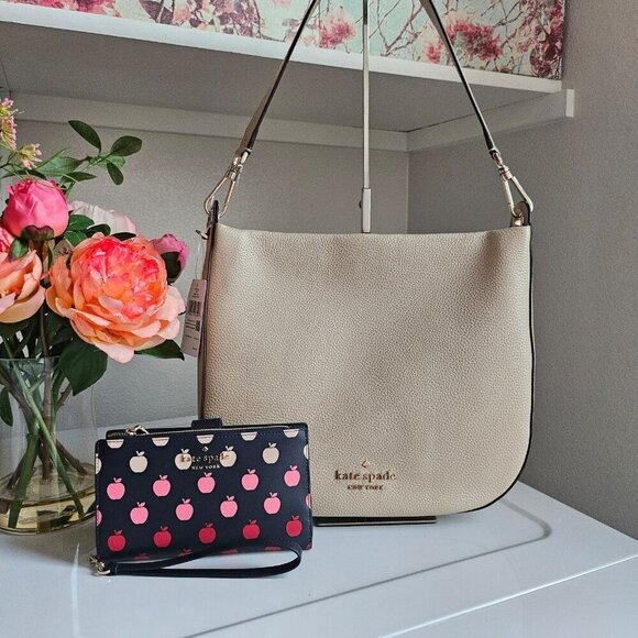 Kate spade hobo and wallet/wristlet set